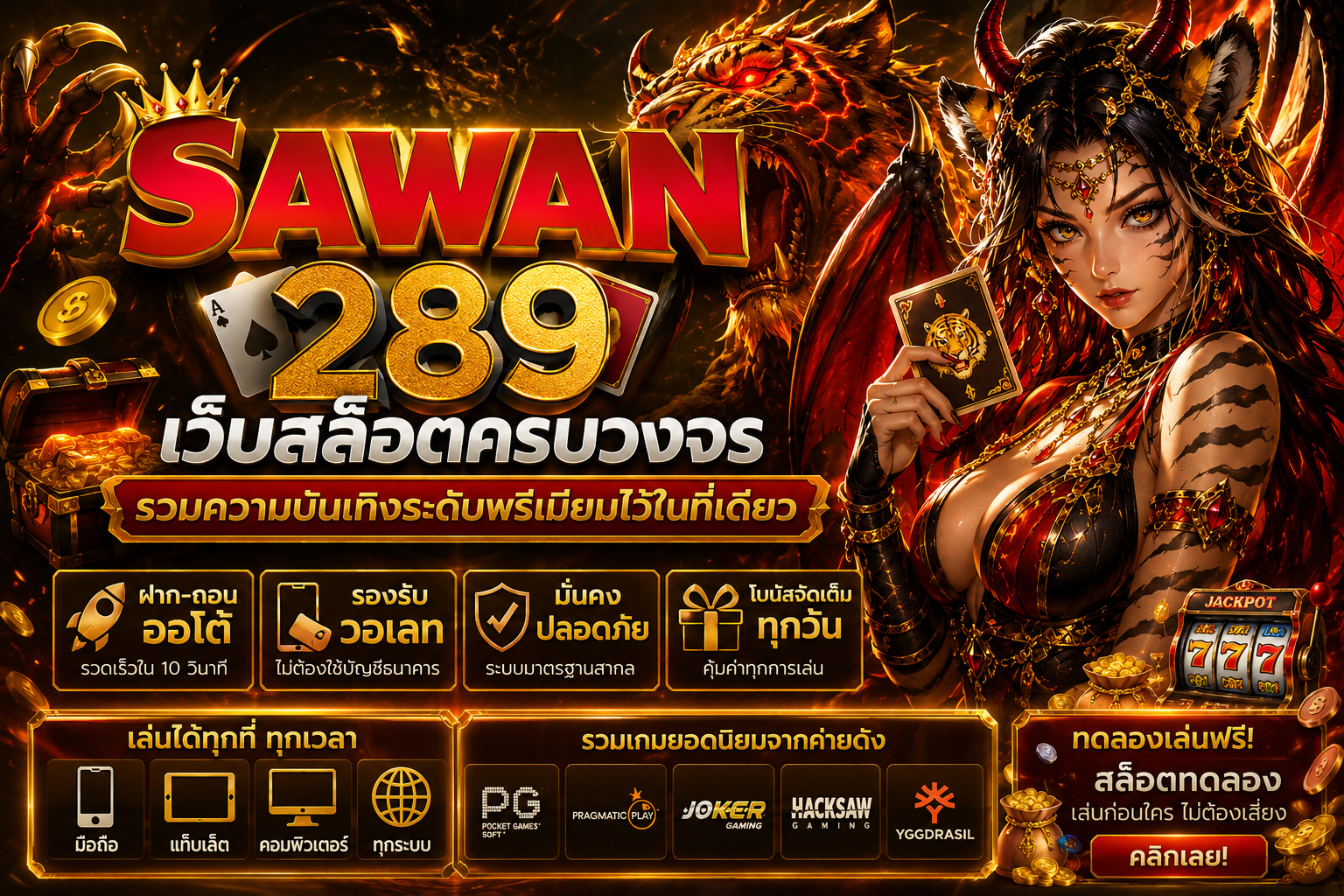 ทำความรู้จัก SAWAN289 เว็บไซต์สล็อต ครบจบในเว็บเดียว